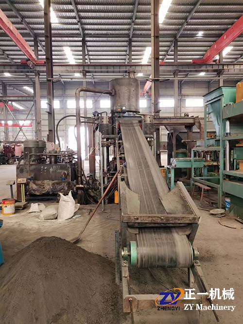 鐵粉渣制磚機 樣機展示